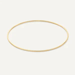 Schlichter Armreif aus Gold
